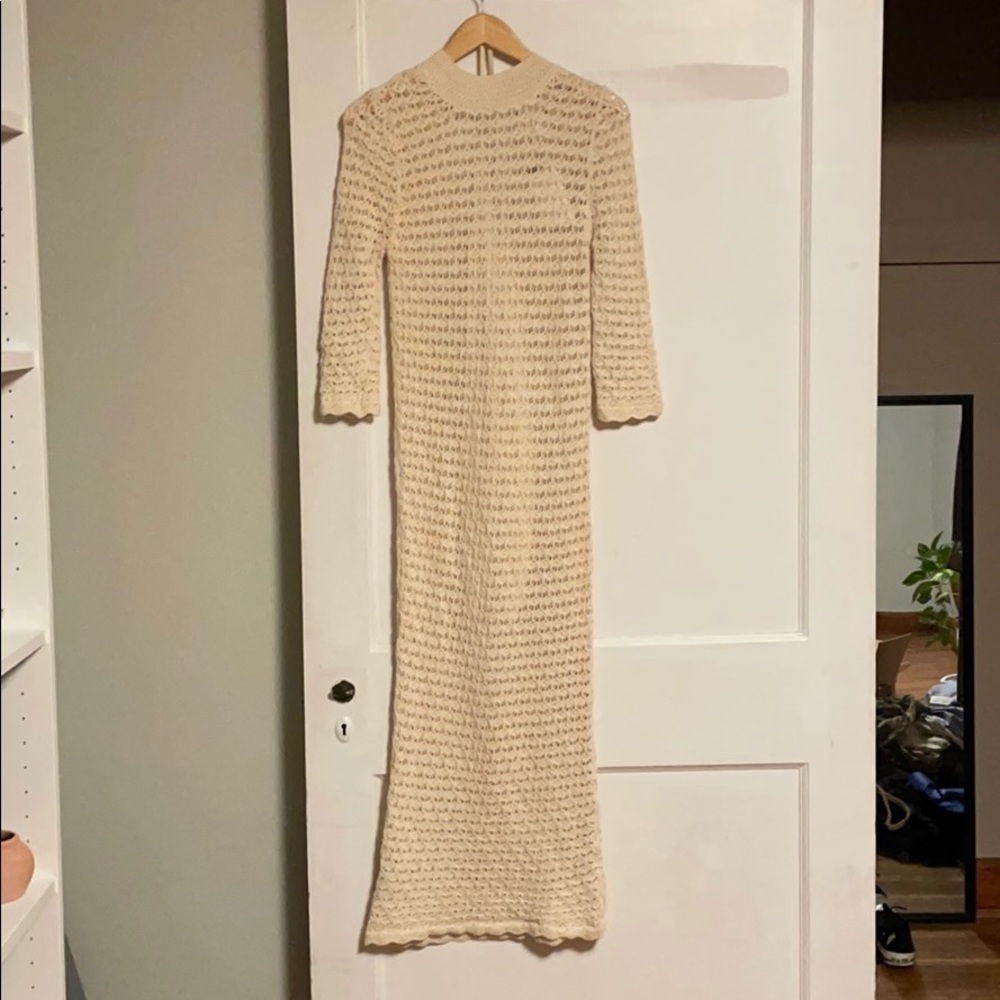 NWT Mango Crochet Dress